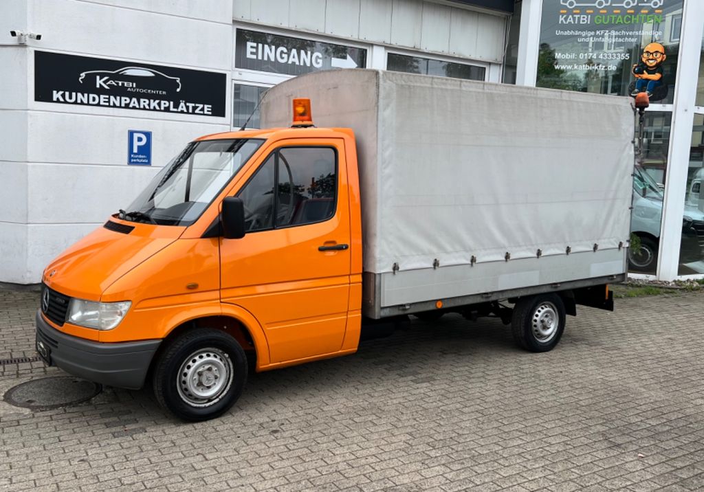 MERCEDES-BENZ Sprinter 208 D Pritsche + Plane HU neu