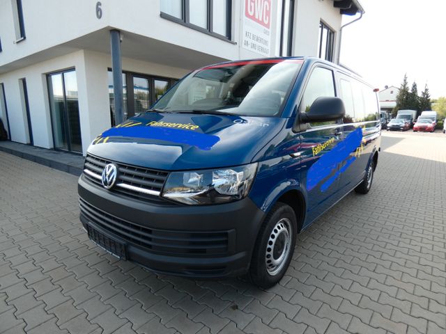 Volkswagen T6 Transporter Kombi lang 9 Sitze Klima Blau