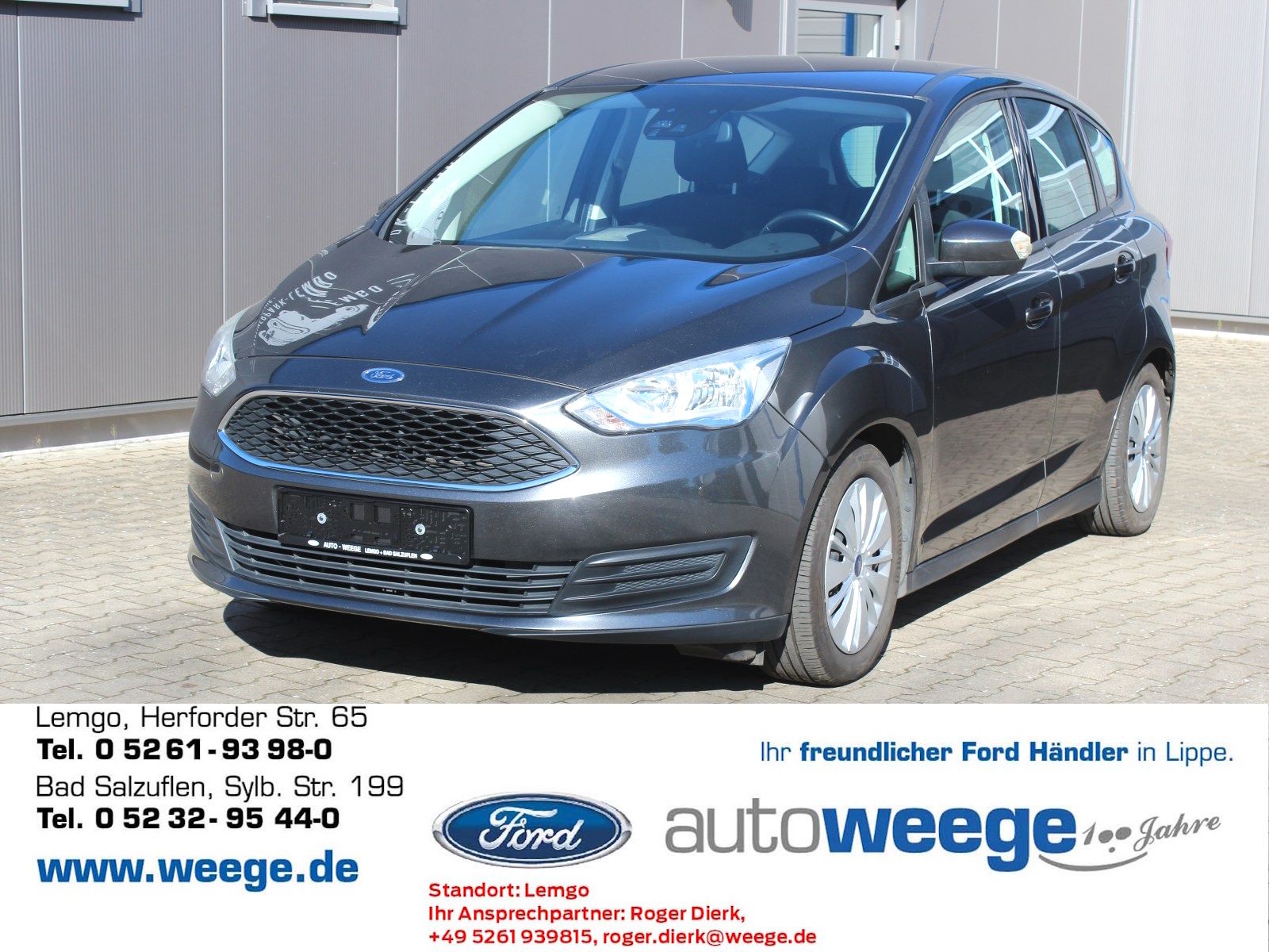 Fahrzeugabbildung Ford C-Max Trend 1,0 EcoBoost Start/Stopp