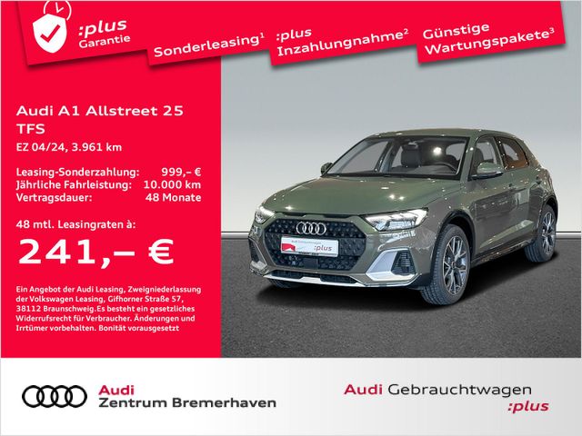 Audi A1 ALLSTREET 25 TFSI LED SITZH. EINPARKH. TEMPO