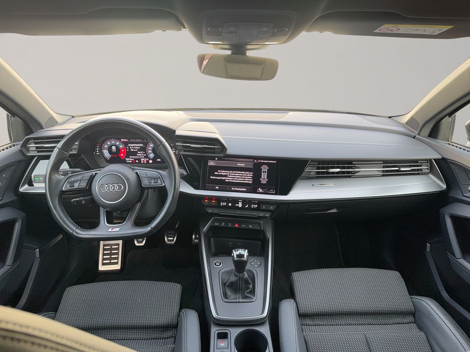 A3 35 1.5 TFSI Sportback S line, Virtual, Matrix