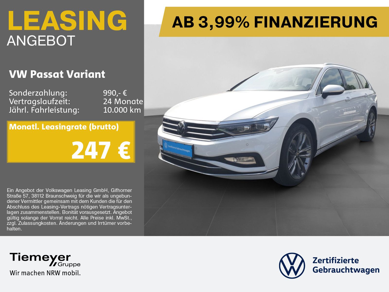 Volkswagen Passat Variant 2.0 TDI DSG ELEGANCE PANO AHK L18