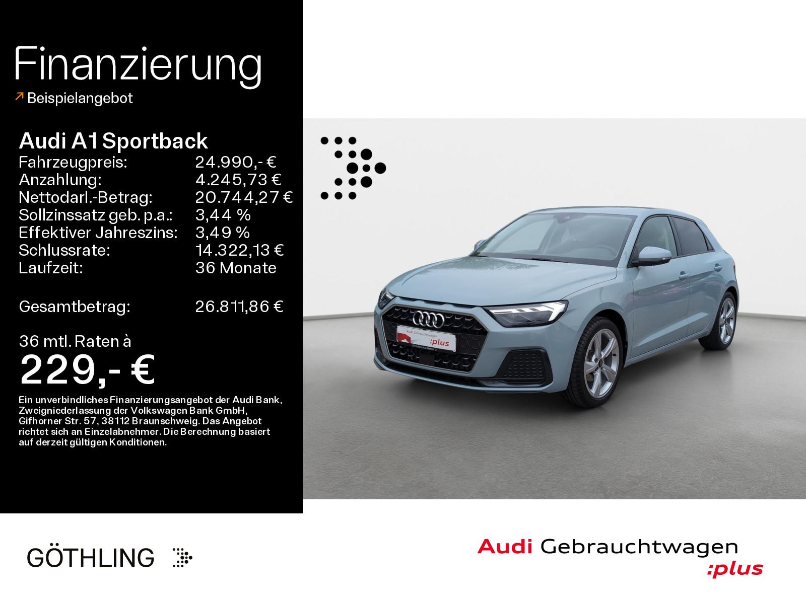 Audi A1 Sportback 30 TFSI Advanced S tro*LED*Virtual*