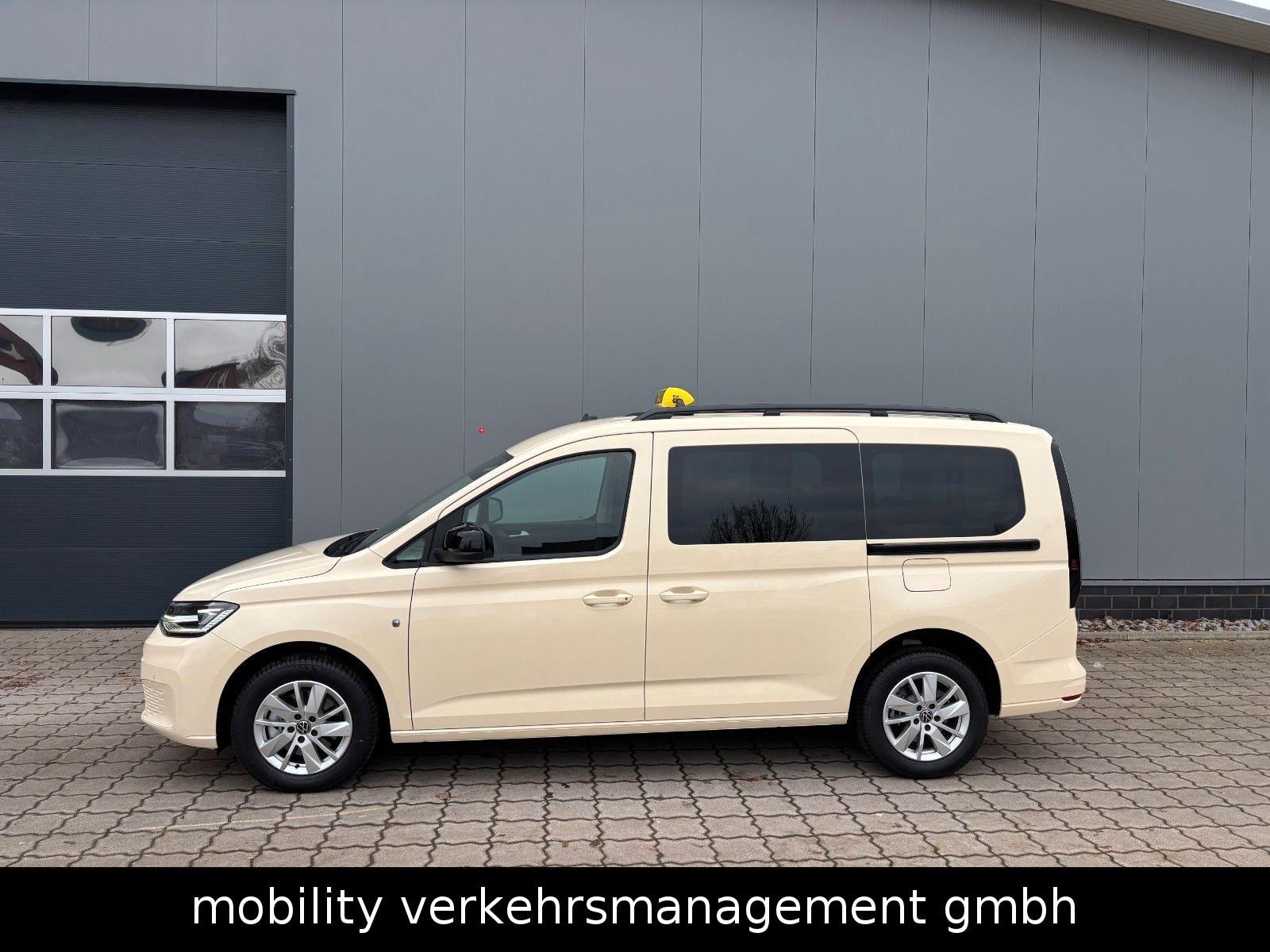 Volkswagen Caddy Life Maxi DSG Taxi Rollstuhl LED 7-Sitzer