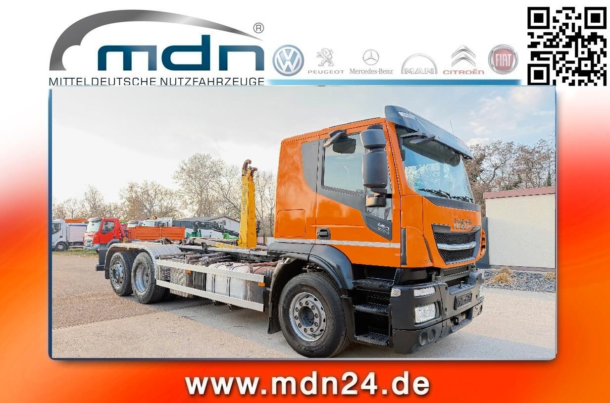 Iveco Stralis X-Way 460 6x2 Abrollkipper lift/lenk AHK