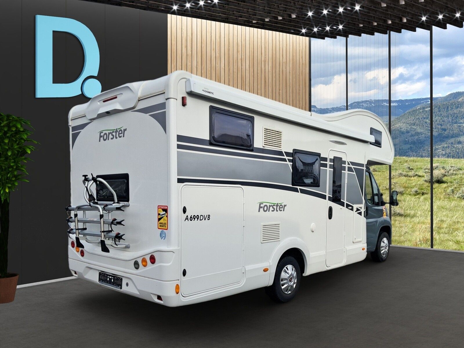 Fahrzeugabbildung Forster A 699 DVB Luftfederung Sat/TV Solar Markise