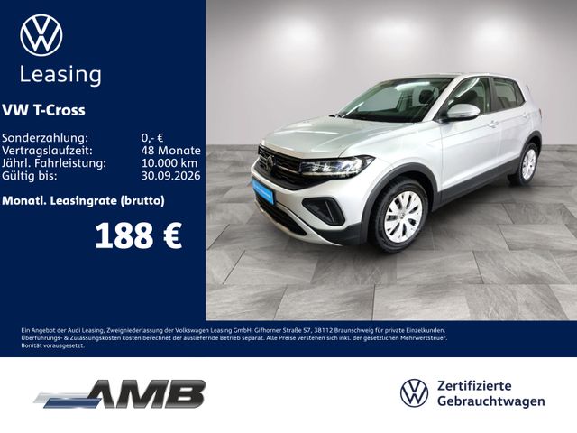 VW T-Cross 1.0 TSI LED/digi.C/Sitzhzg/bis08.2030Gar