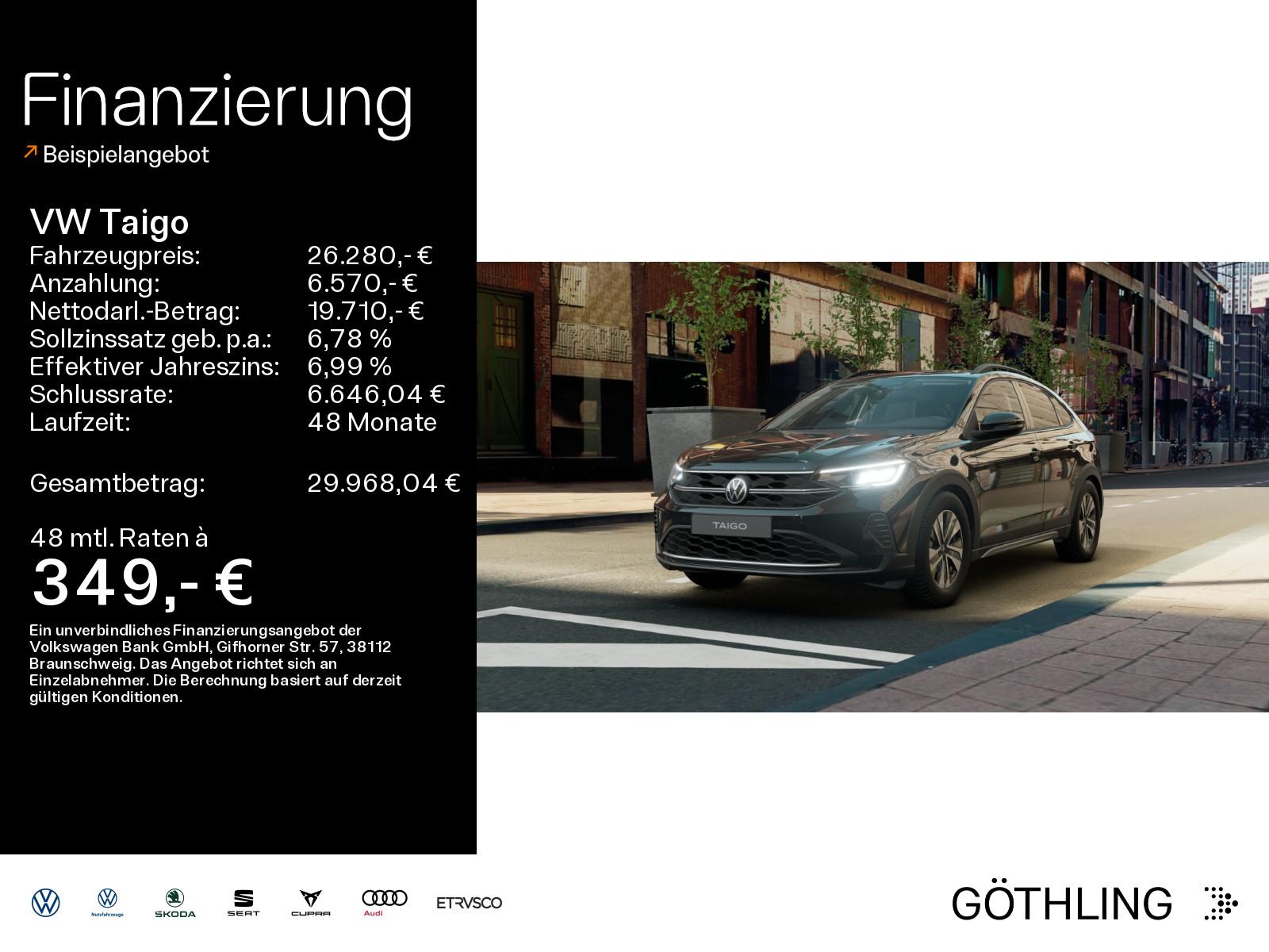 Volkswagen Taigo Life 1,0 l TSI 70 kW (95 PS) 5-Gang