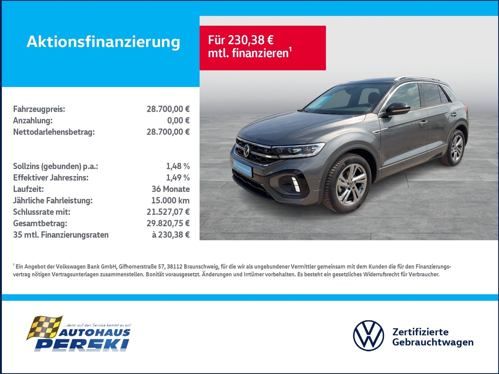 Volkswagen T-Roc 1.5 TSI R-Line DSG AHK KLMA NAVI LED foto 1