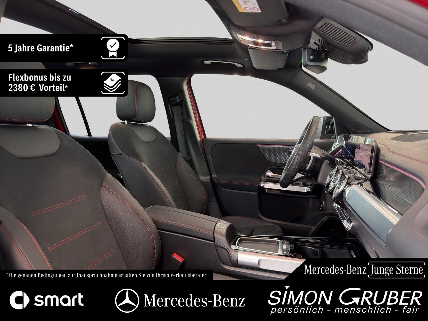 Fahrzeugabbildung Mercedes-Benz EQB 300 4M AMG Panorama HUD Distronic 7Sitze