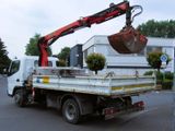 Mitsubishi Fuso Canter 7C18 KRAN+Dreiseiten-Kipper - Mitsubishi Absetzkipper Canter