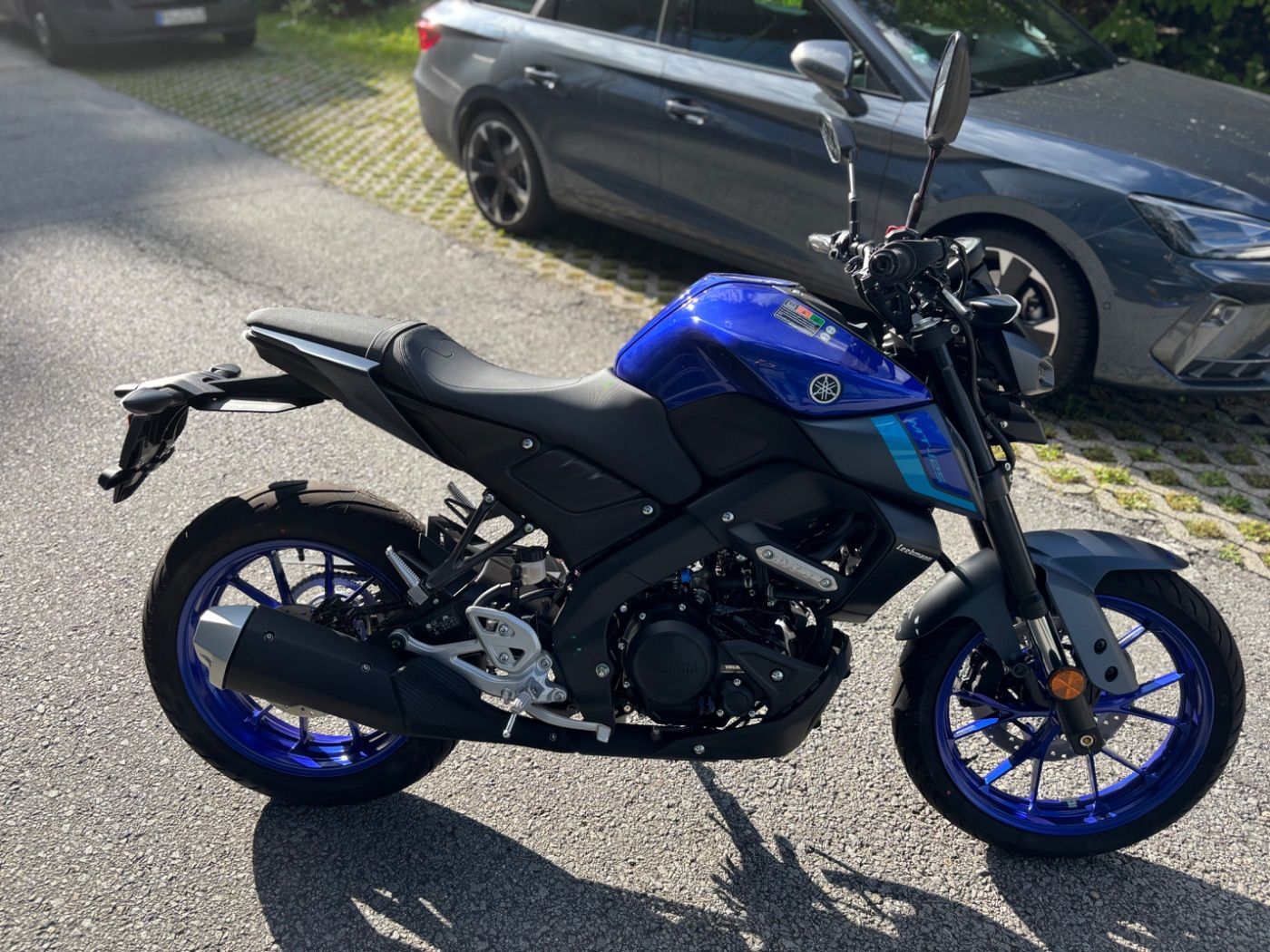Fahrzeugabbildung Yamaha MT 125 Modell 2026 Herbst Deals auch in schwarz