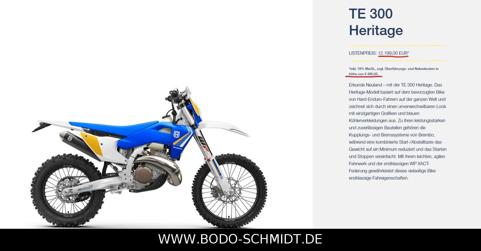 Husqvarna TE 300 Heritage 2025