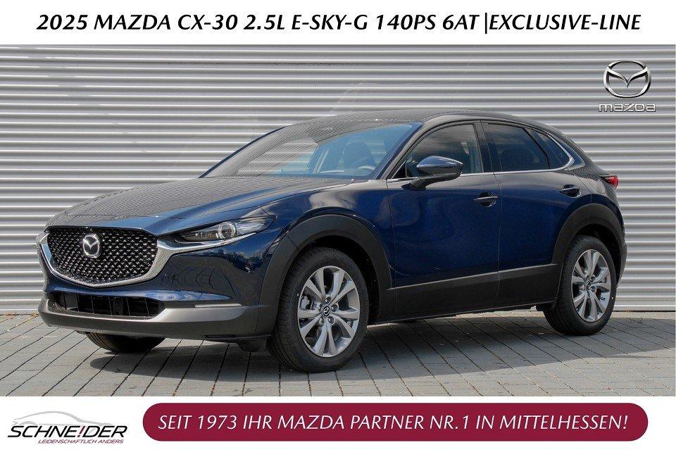 Mazda CX-30 e-SKYACTIV G 140ps AT Exclusive-Line