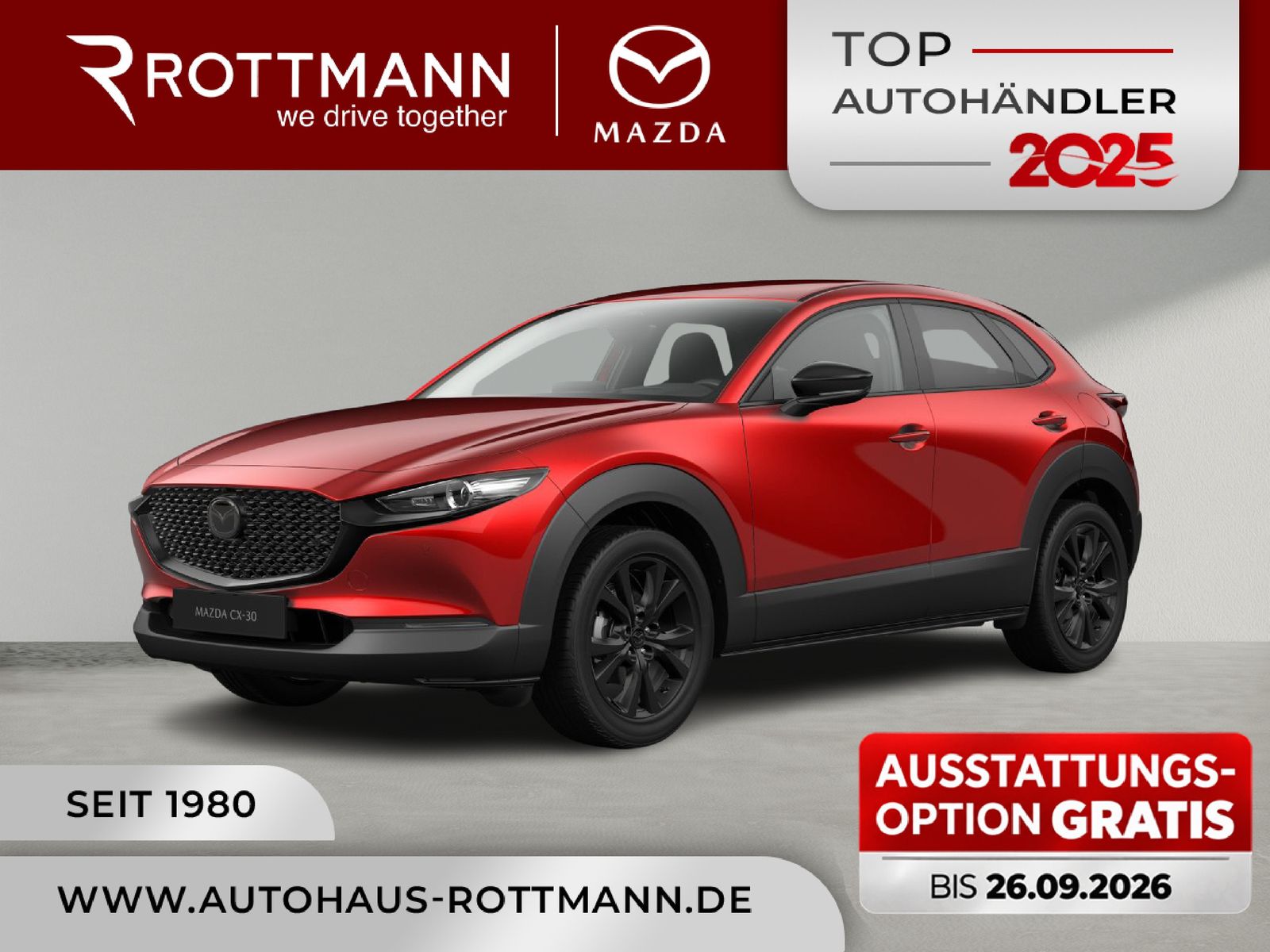 Mazda CX-30 2027 eSKYACTIV-G 140ps Aut. HOMURA SoMo