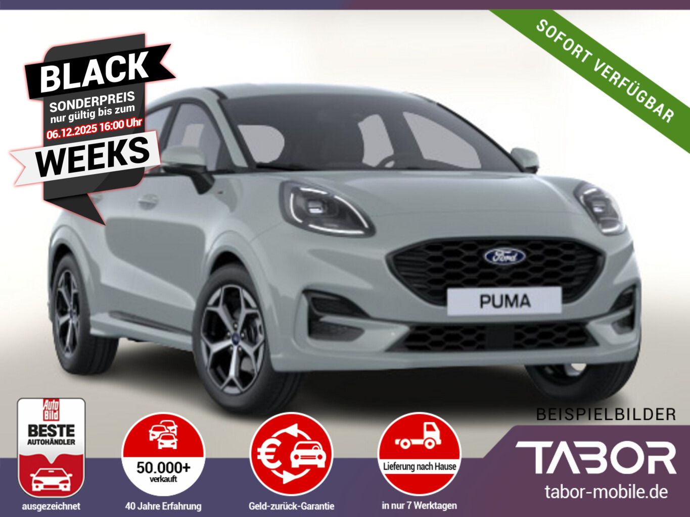 Ford Puma 1.0 EB 125 MHEV A7 ST-Line LED UVP-32%*