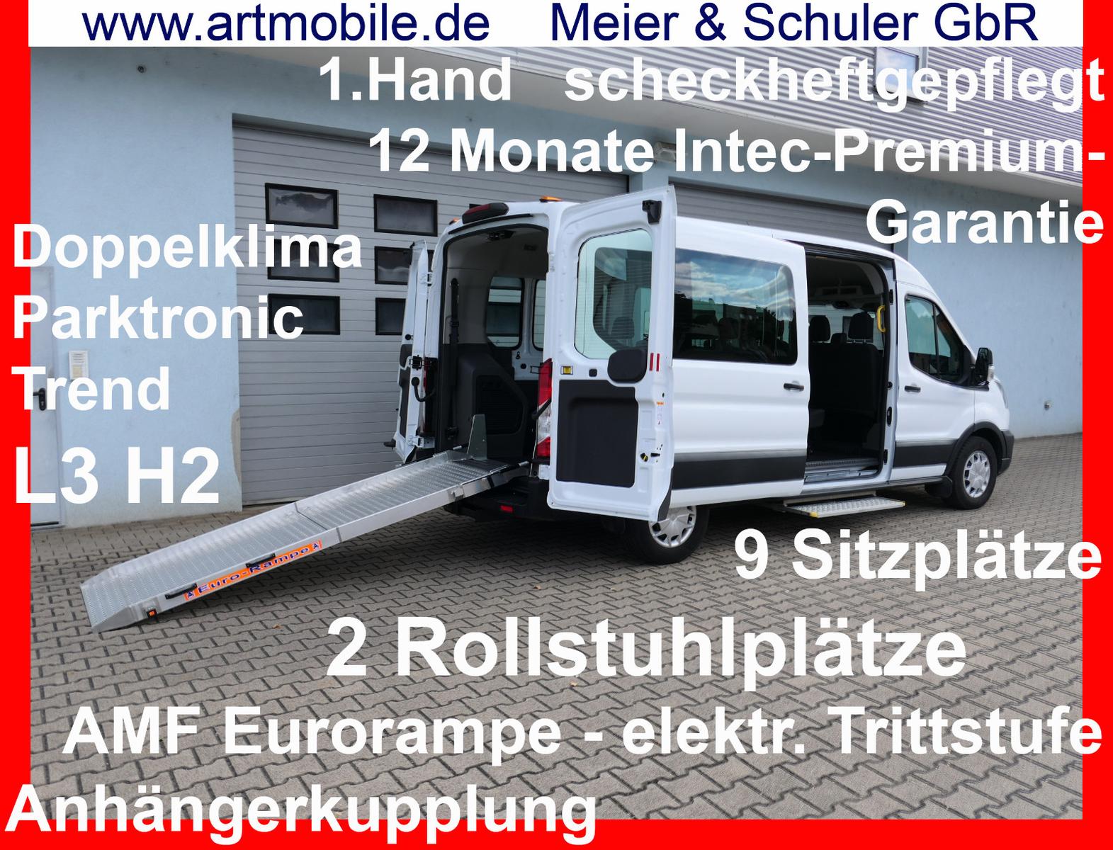 Ford Transit 350 L3 AMF 2Rollstuhlplätze AHK Garantie