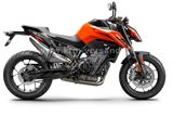 KTM 790 Duke orange 2024 **Tageszul. + TechPack**