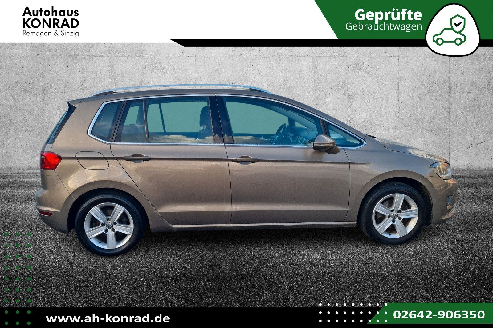Fahrzeugabbildung Volkswagen Golf Sportsvan 1.4 TSI Standheizung-DSG
