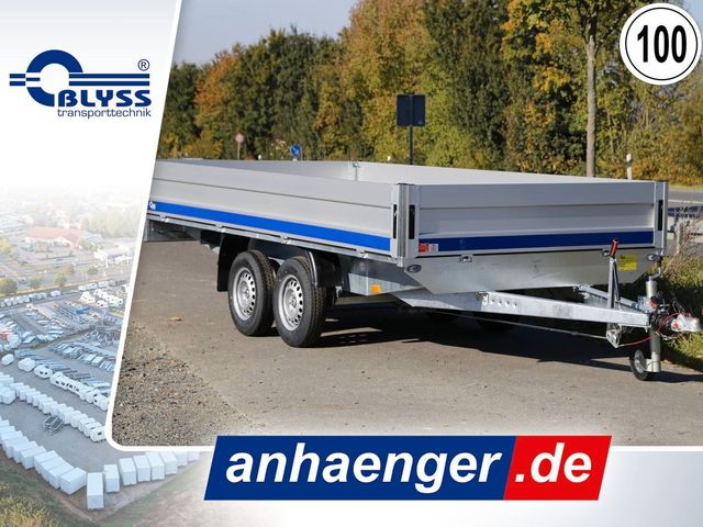 Blyss Hochlader PKW Anhänger 400x210x40cm 3500kg zGG