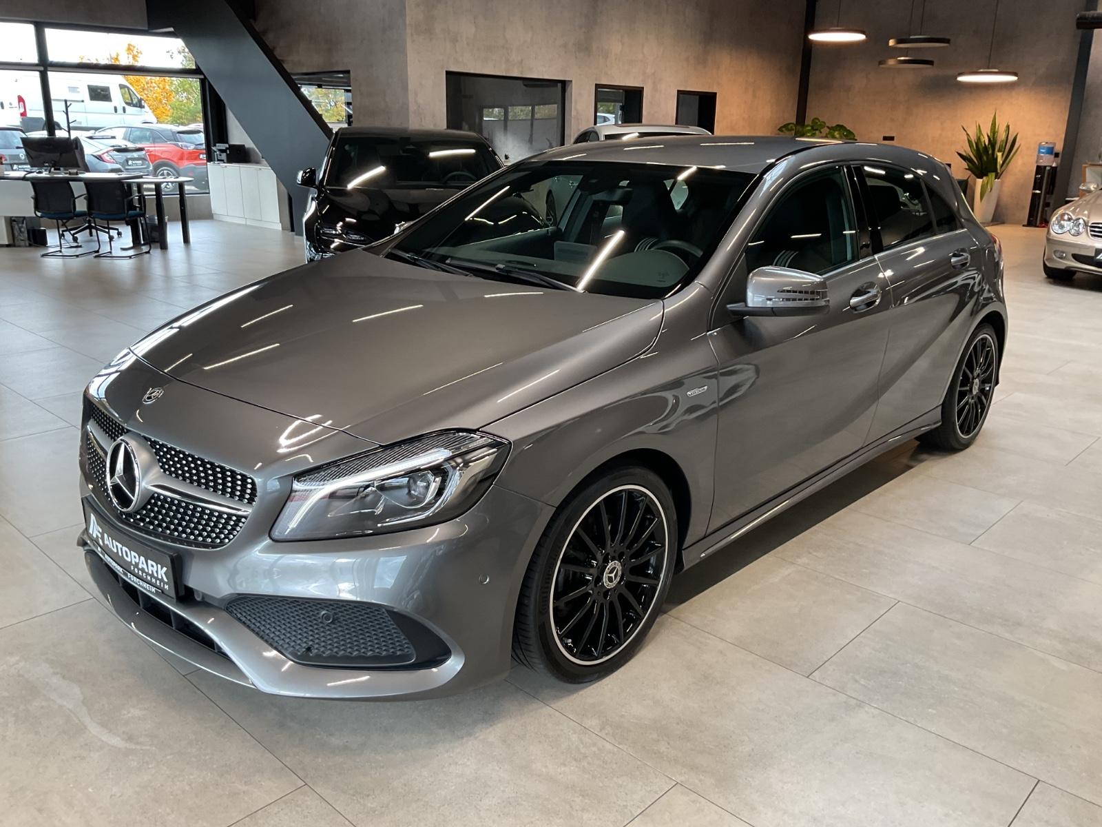Mercedes-Benz A 200 AMG Line Leder LED Navi Sitzh. 18"