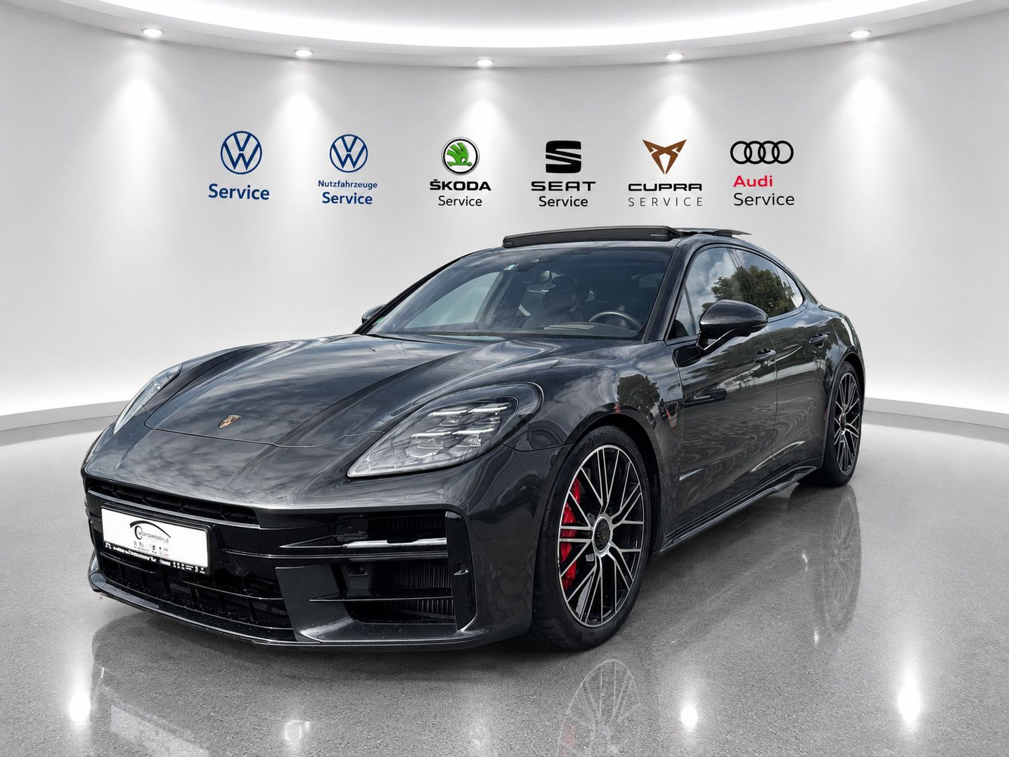 Porsche Panamera TURBO-UVP237€-SPORT.DSNG-PANO-HUD-LUFT imagem 3