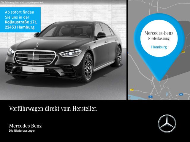 MERCEDES-BENZ S 350 d 4M Lang AMG Night/Pano/Hi-Lenk/DLIGHT/