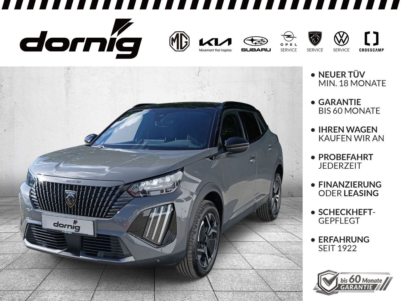 Peugeot 2008 GT PureTech 130 EAT8, Navi, Kamera, LED