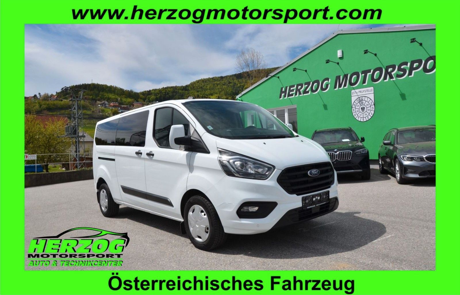 Ford Transit Custom Variobus 2,0 L2H1 9-S EXP:27.940