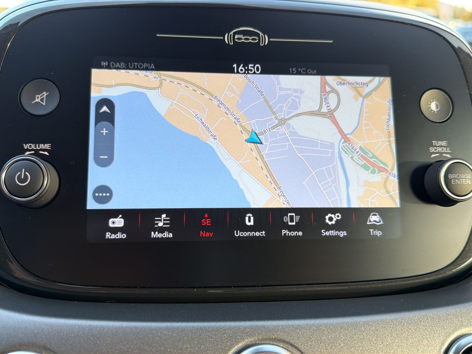 Fahrzeugabbildung Fiat 500X Basis