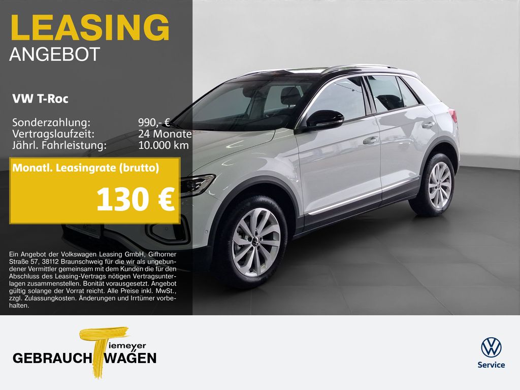 T-Roc 1.0 TSI STYLE NAVI SITZHZG LED PDC