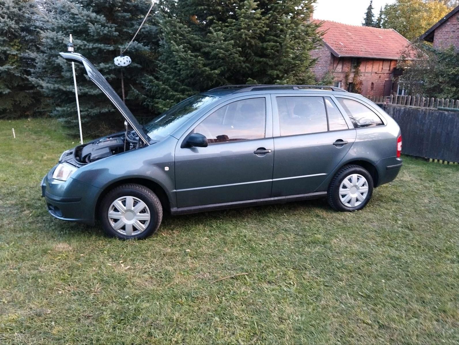 Skoda Fabia 2004 — rear view