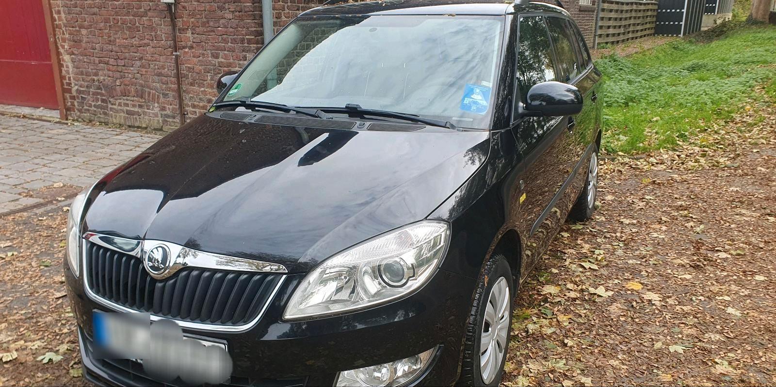 Skoda Fabia 2013 — interior