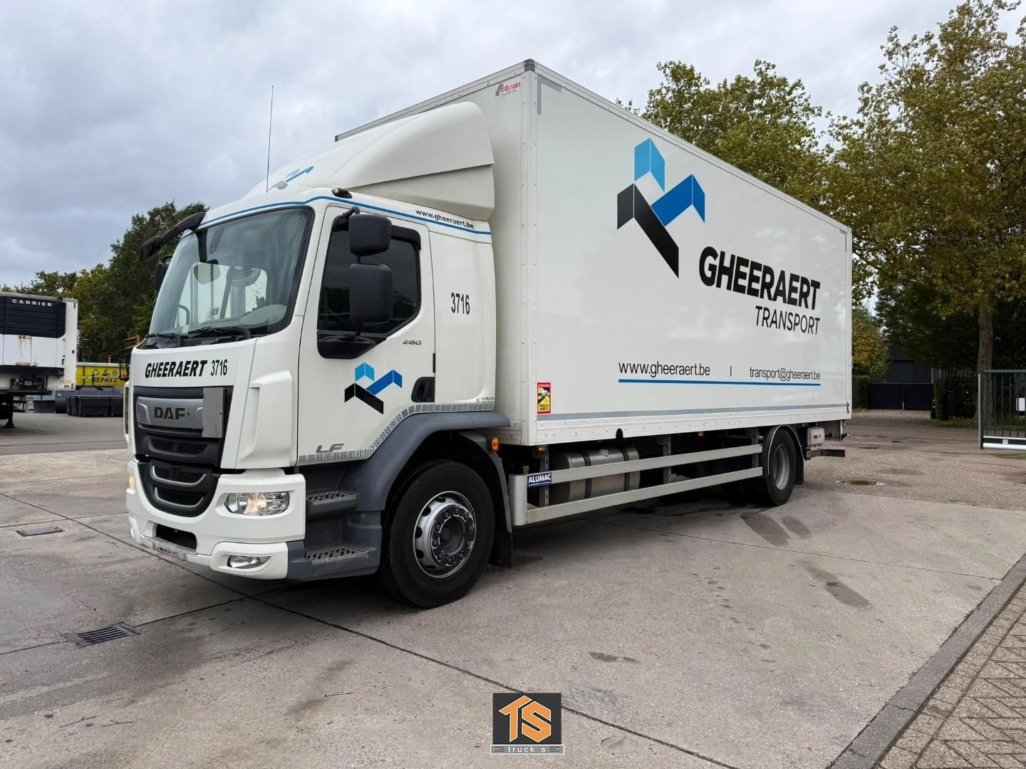 DAF FA LF 260 19 TON - KOFFER/BOX - KEURING/TUV 03/2