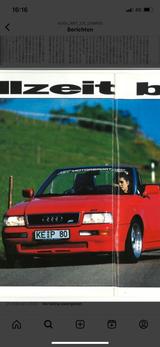 Audi 80 Cabriolet abt c5 breitbau - Audi 80: Cabrio, Audi80