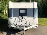 Hobby 560 KMFE De Luxe Edition mit Luftvorzelt - Separate Dusche Wohnwagen Mit