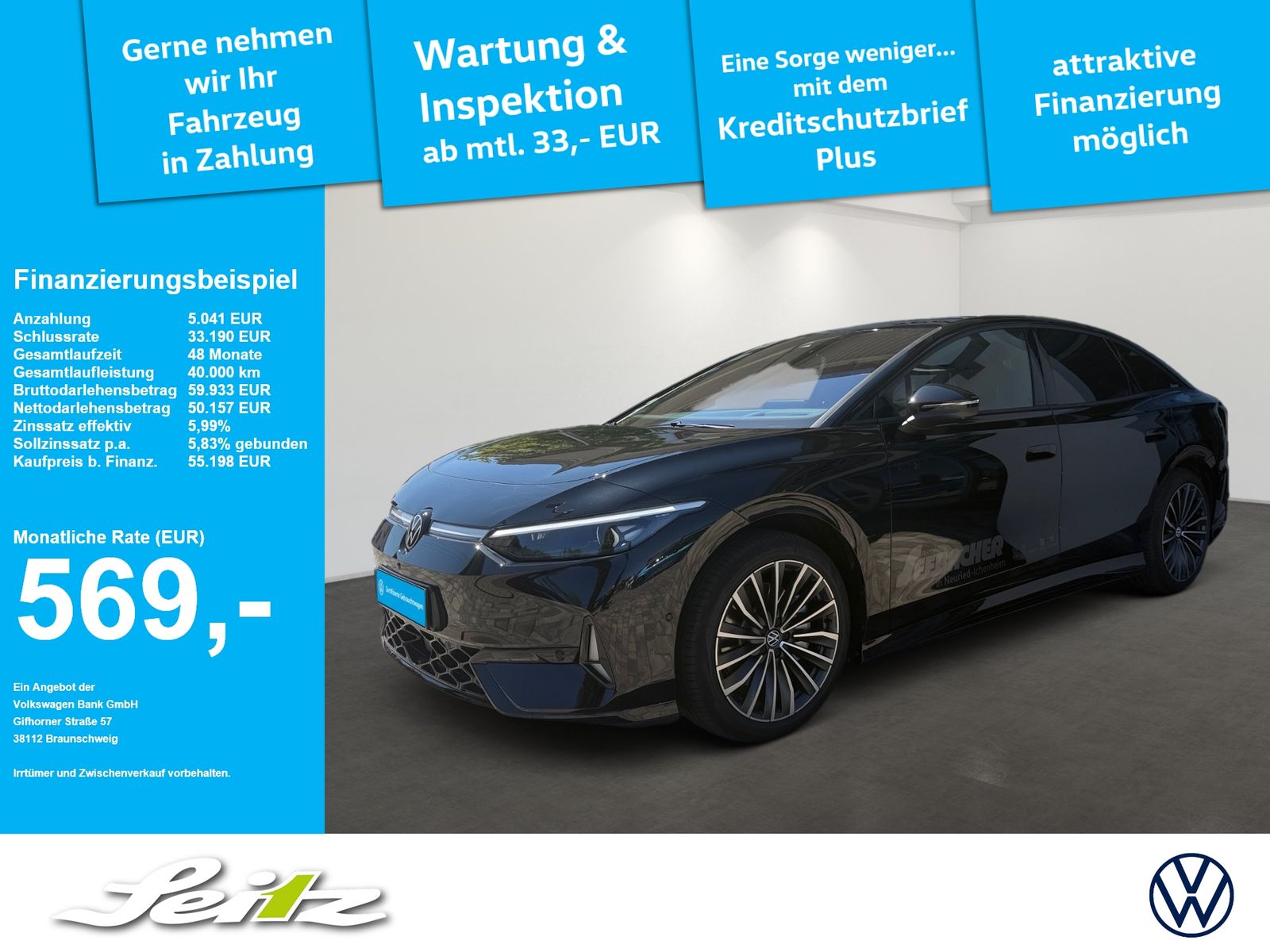 Volkswagen ID.7 4M GTX AHK HEAD-UP HARMAN WÄRMEPUMPE foto 1