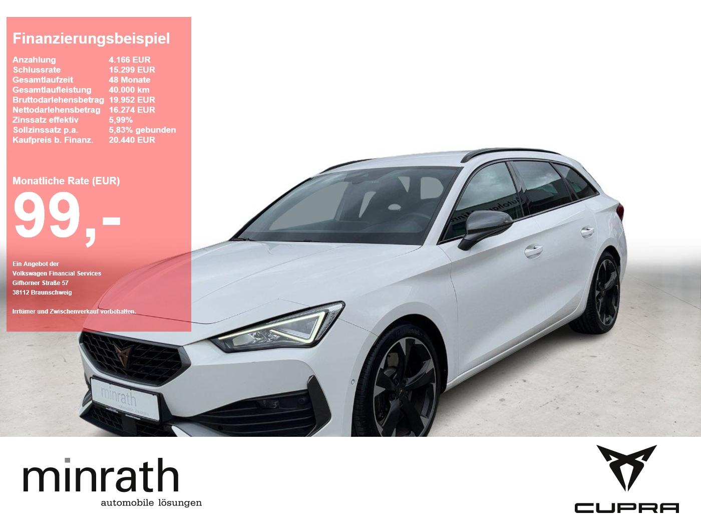 Cupra Leon Sportstourer 2.0 TSI DSG ACC+BEATS+NAVI+RFK
