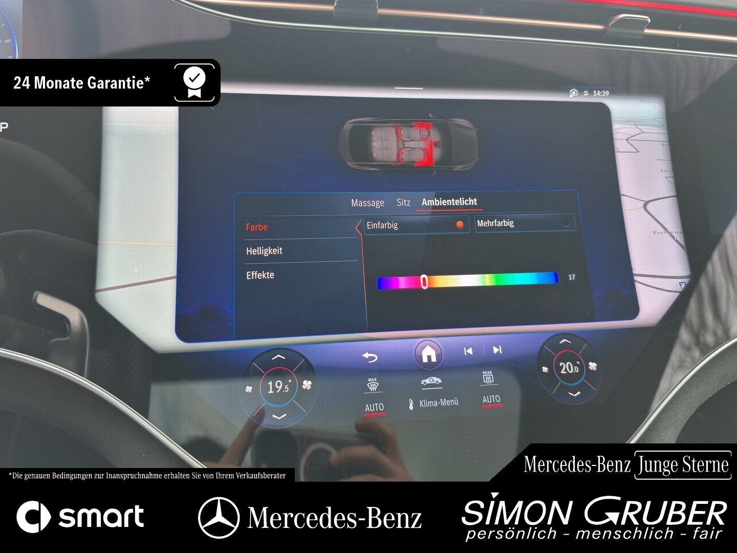 Fahrzeugabbildung Mercedes-Benz EQE 43 4M AMG Pano Airmat HUD Massage Sitzklima