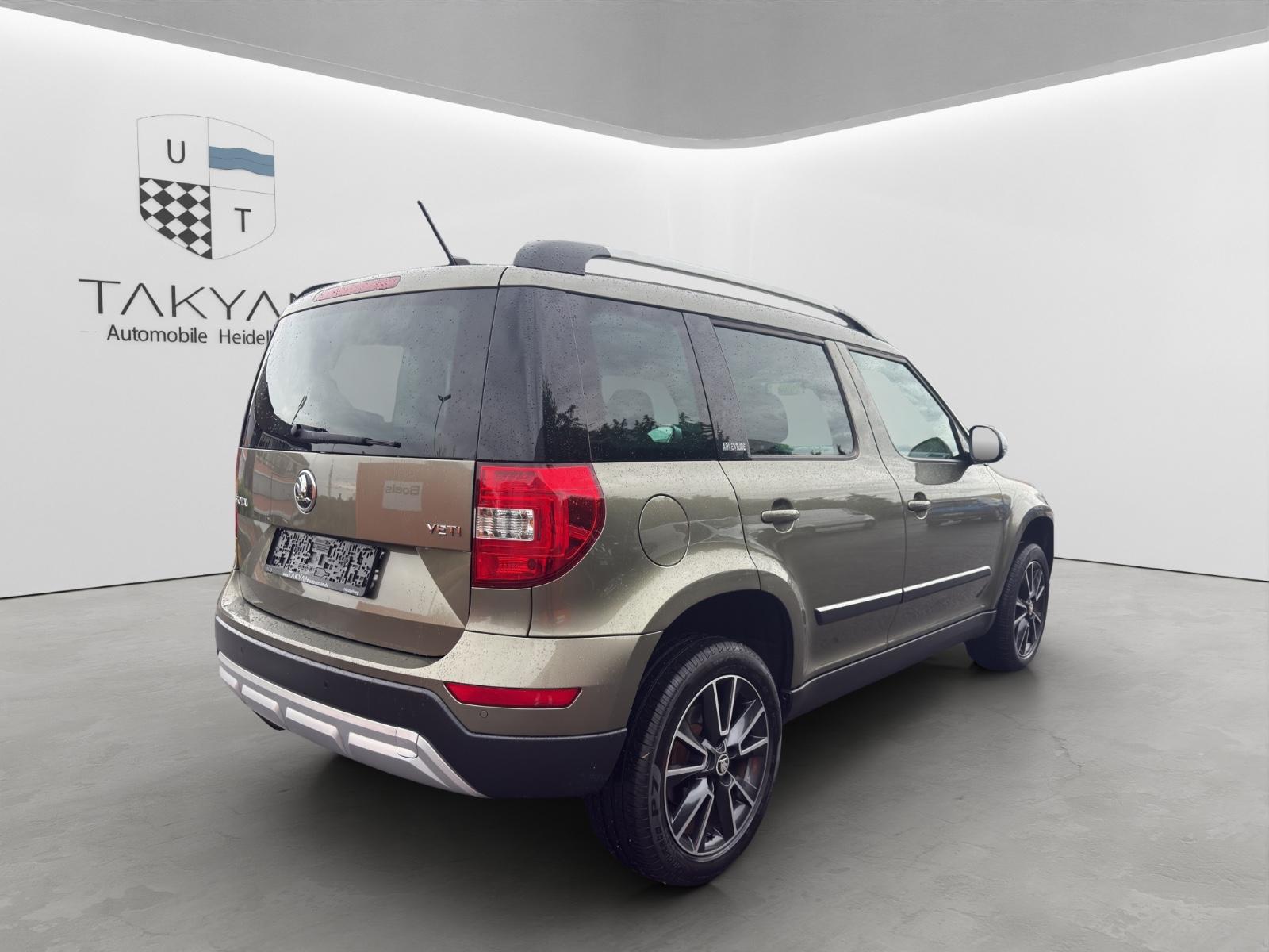 Skoda Yeti 1.4 TSI 122 ch Adventure • BVA • Xenon • GPS • Sièges chauffants