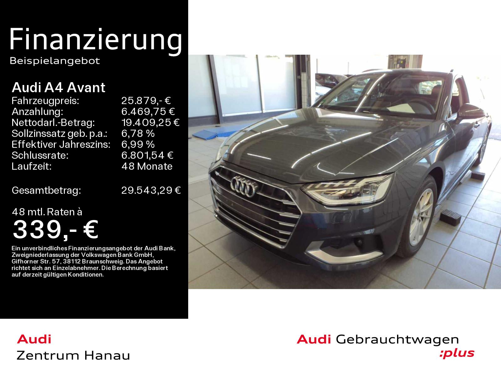 Audi A4 Avant 35 TDI Stronic ADVANCED PANO*AHK*MATRIX