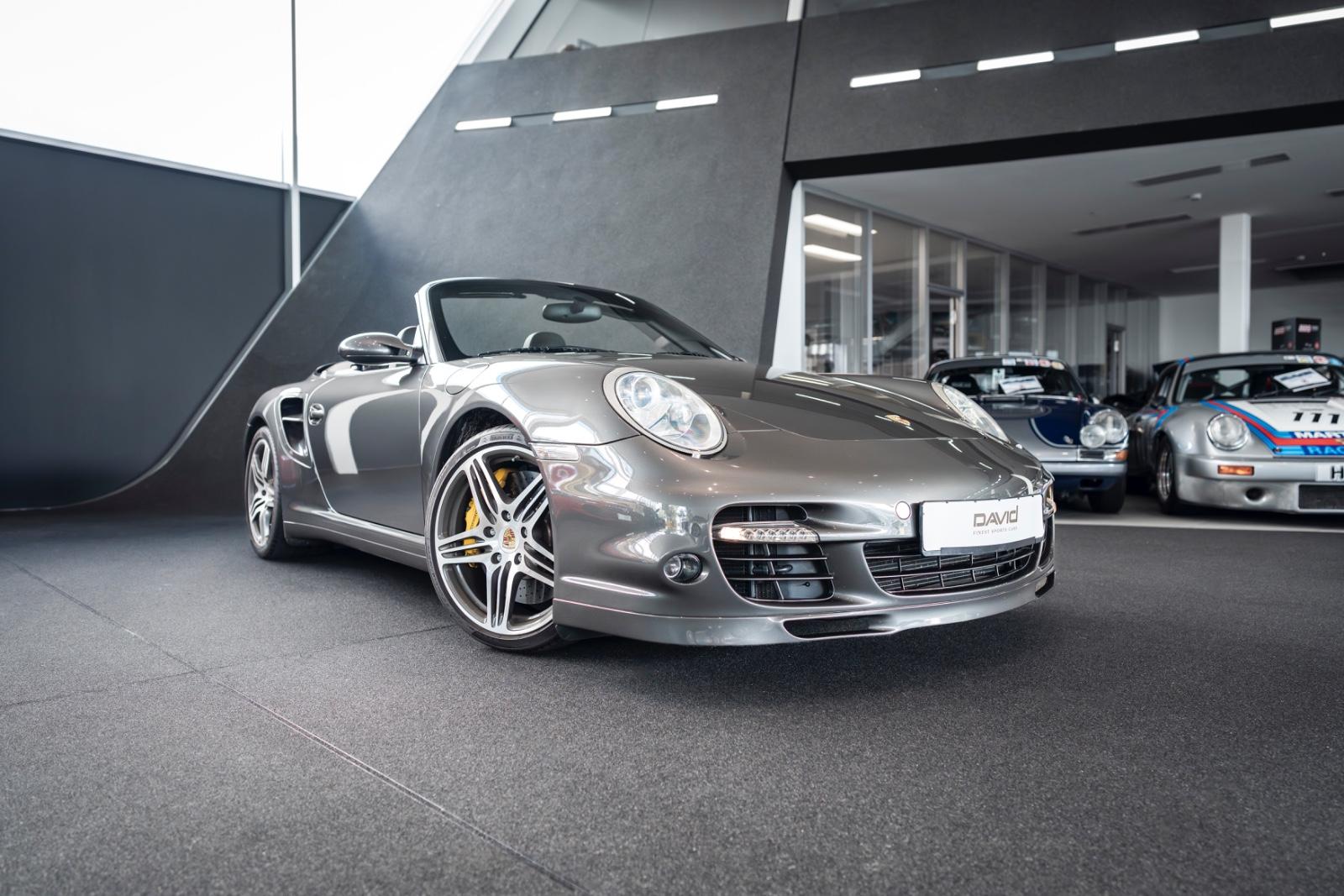 Porsche 997.1 Turbo Cabrio *Scheckheft*PCCB*Schiefergrau