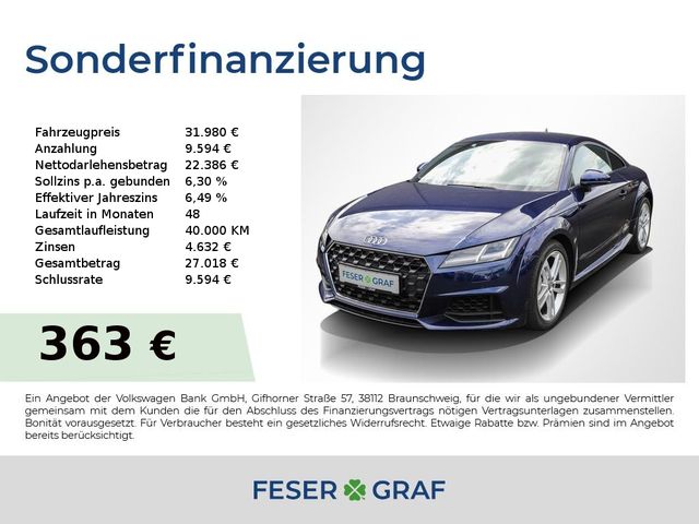 AUDI TT Coupé 2.0 TFSI S tronic Navi,LED,Kamera