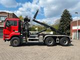 MAN 32.400 Abroller +HMF Kran +Greifer +Lenkachse - MAN Abroller