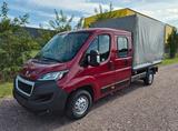 Peugeot Boxer DOKA L3 Pritsche Plane BlueHDi 120 7 Sitze - Peugeot Boxer Gebrauchtwagen in Berlin