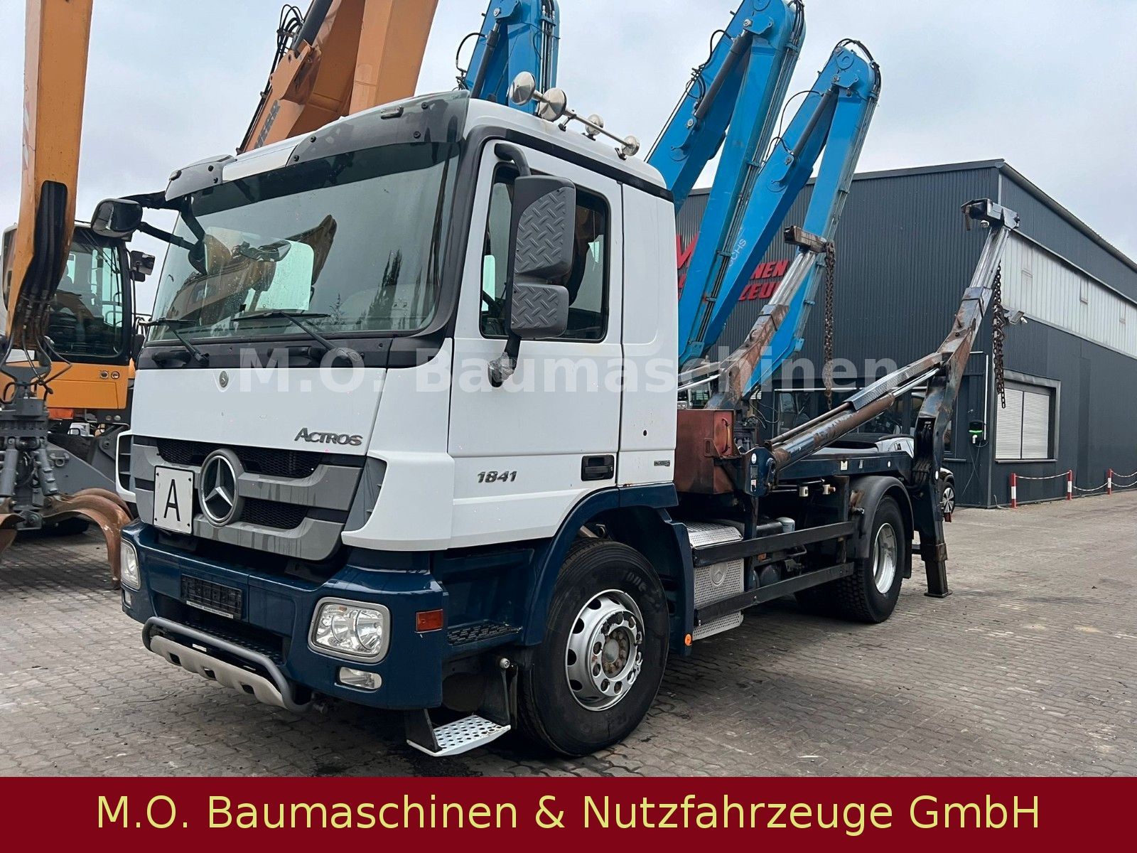 Fahrzeugabbildung Mercedes-Benz Actros 1841 / AC /Euro5 /Meier Ratio Pak 13 H /