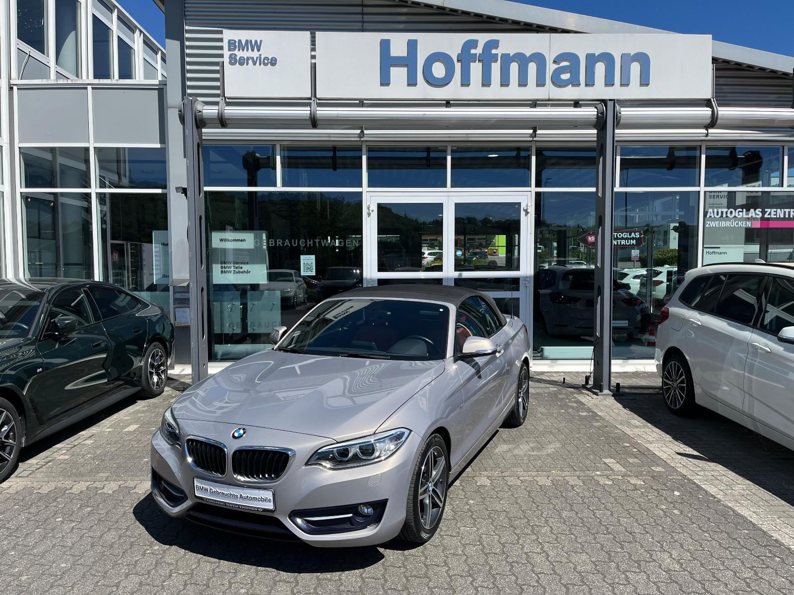 BMW 218iA Cabrio Sport Line Navi/Xenon/Hifi/Tempomat