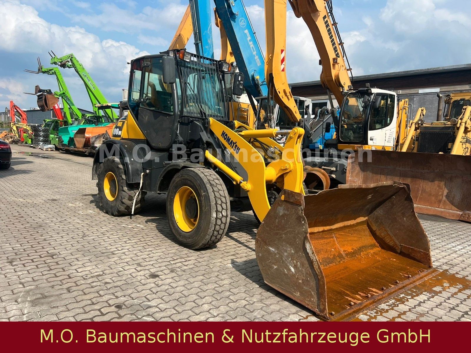 Fahrzeugabbildung Komatsu Komatsu WA100M-5/ Schnellwechsler/