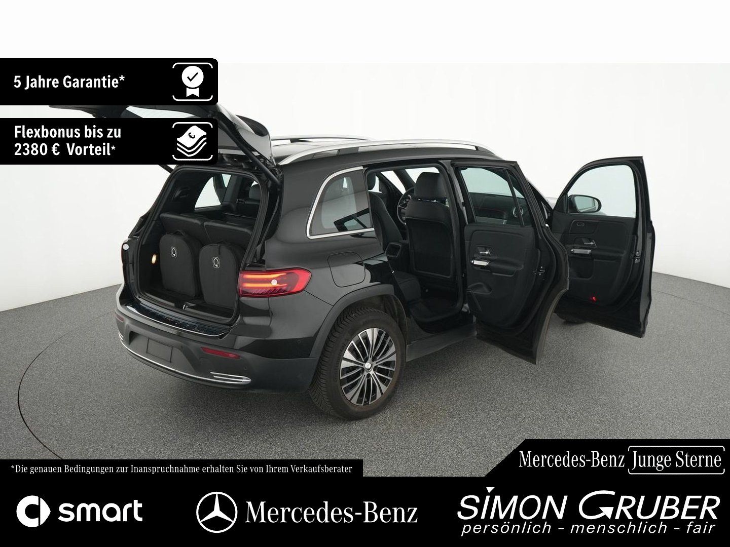 Fahrzeugabbildung Mercedes-Benz EQB 250+ Progressive Adv Pano Ambi Kamera 7Sitze