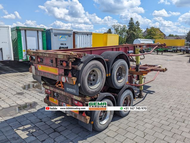 Krone SZC 20FT - 2-Assen ROR - STEEL Suspension - DOUB